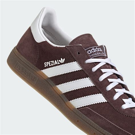 adidas spezial brown leather|adidas brown handball.